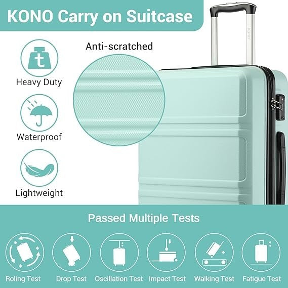 Large Travel Spinner Case 28” ABS+PC Hard Shell with TSA Lock