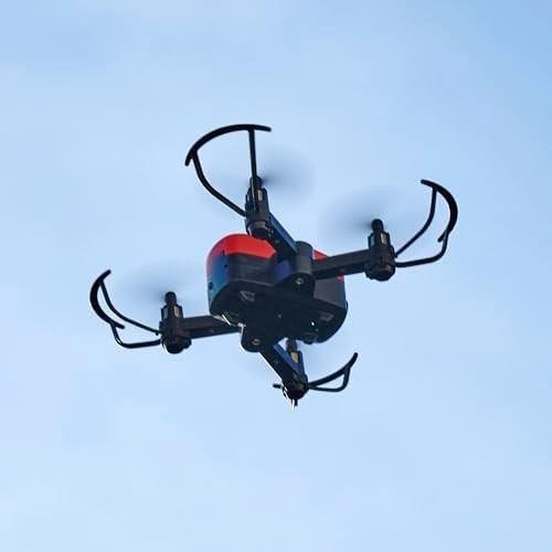 RC Fire Drone for Kids 12 cm LED Lights Headless Mode 360° Flip