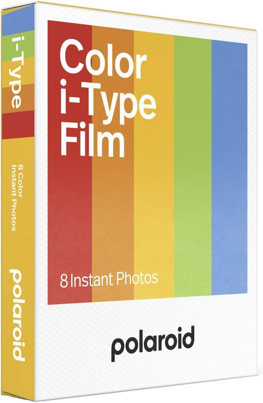 Instant Camera Bundle Purple Analog Autofocus Camera Film Included