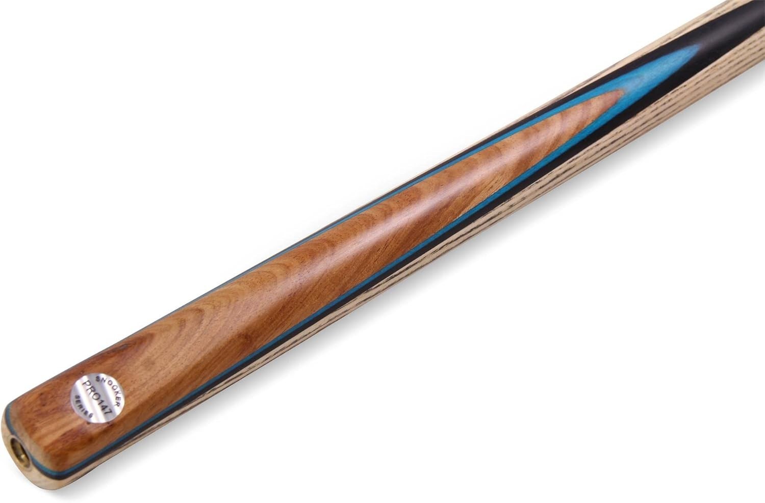 Classic Style Ash Cue 57in Snooker Pool 2 Piece 9.5mm Extension Thread