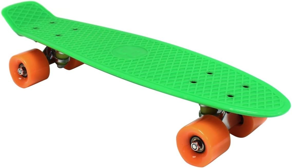 22 Inch Plastic Cruiser Skateboard Retro Penny Style For Kids Teens Adults