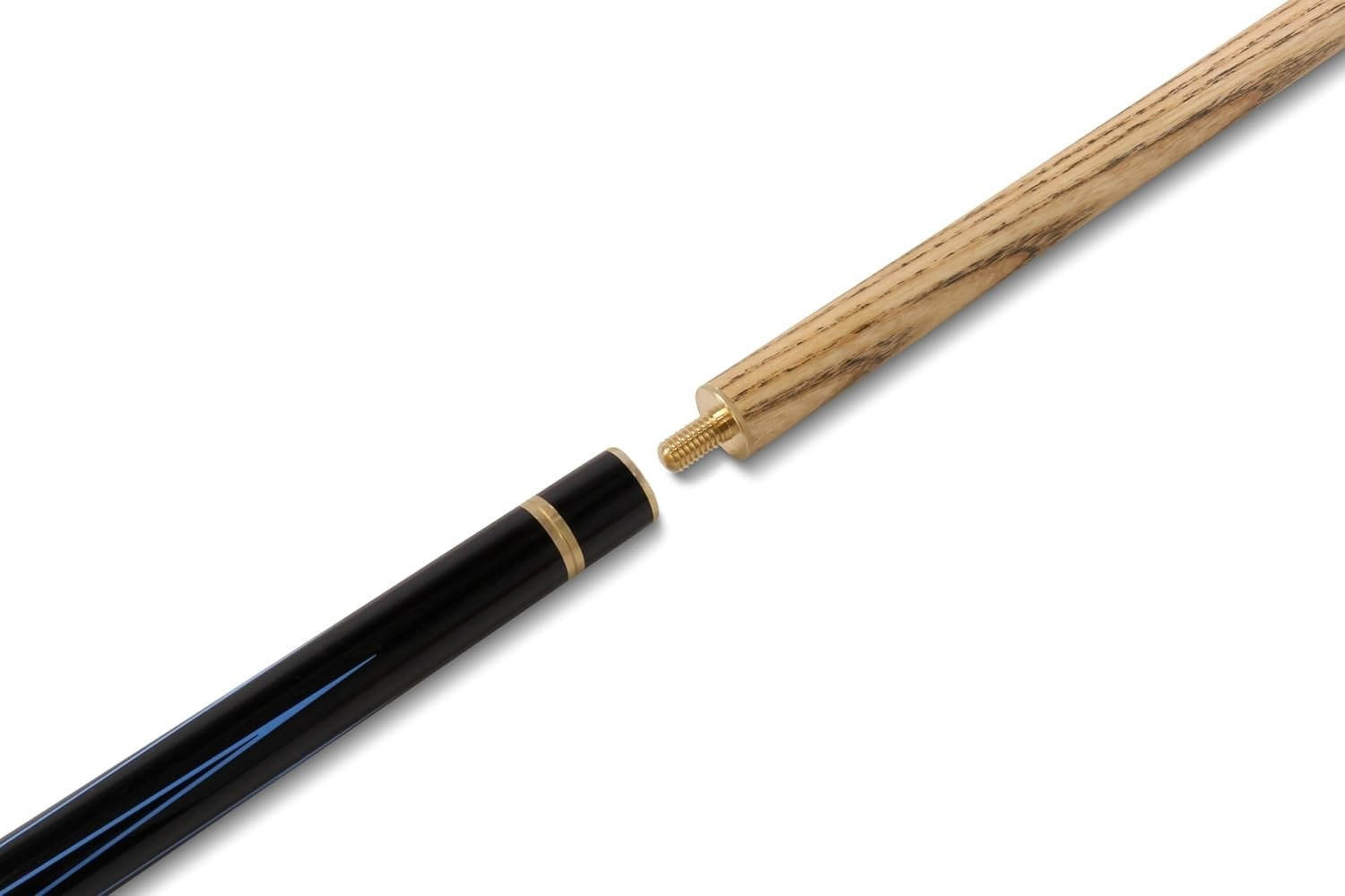 Adjustable Pool Cue 45–57in 4pc Ash Cue 10mm Tip Space Saving