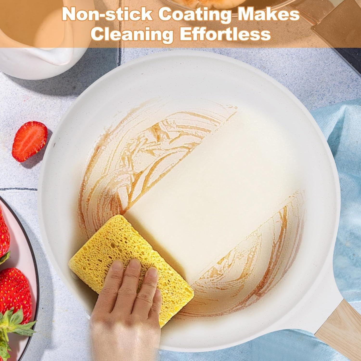 20cm Non-Stick Pancake & Crepe Pan – All Hob & Induction Friendly