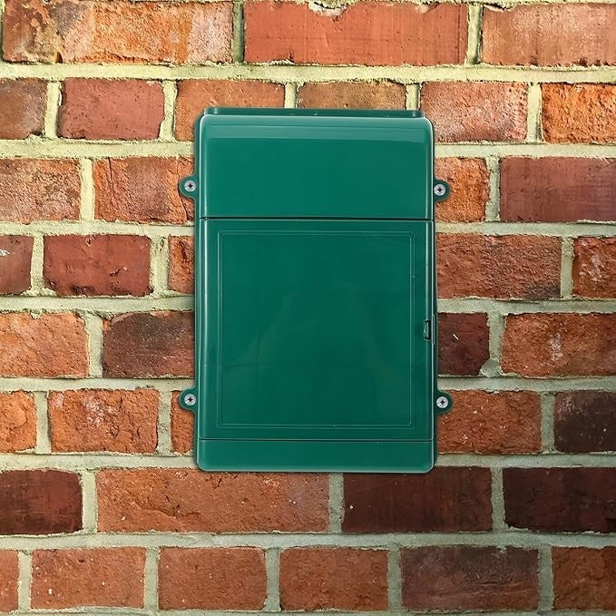 Weatherproof Wall Mount Mailbox – Outdoor Letter Box for Home Office Garden