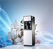 Freestanding Water Cooler Ice & Warm Mains Fed Office Home Dispenser