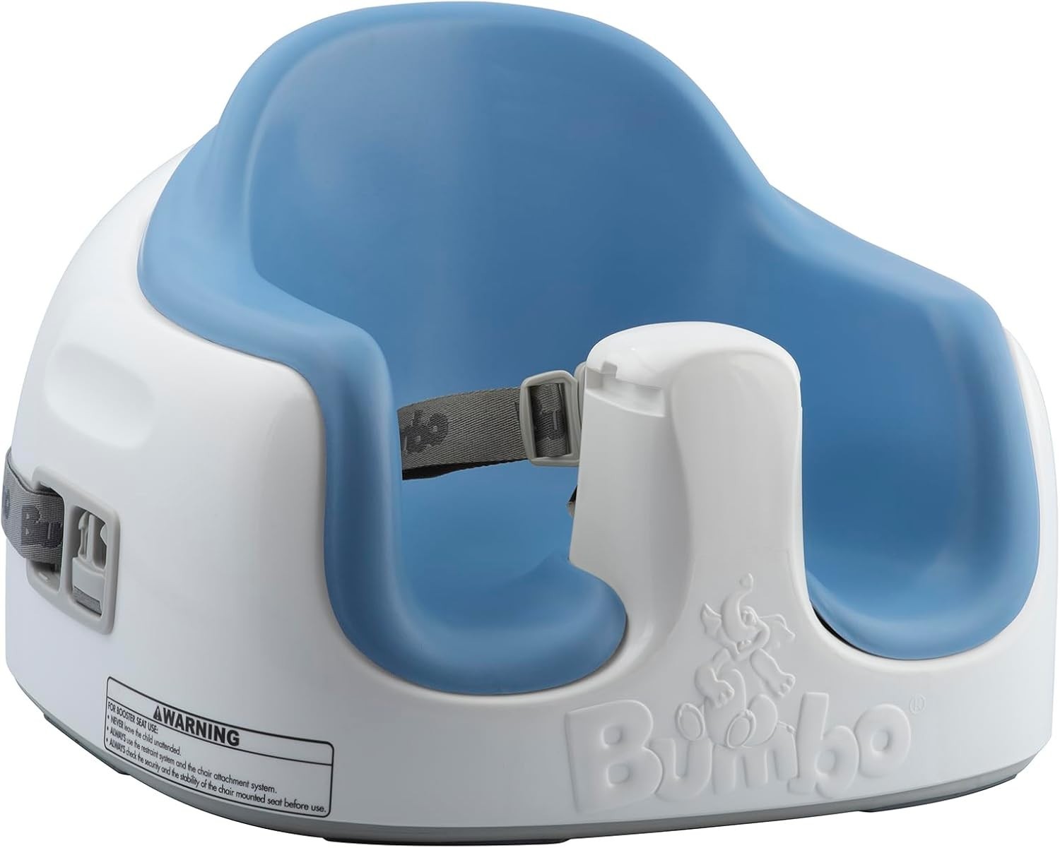 Adjustable Toddler Multi Seat Booster Chair with Tray Harness Compact Safe Blue