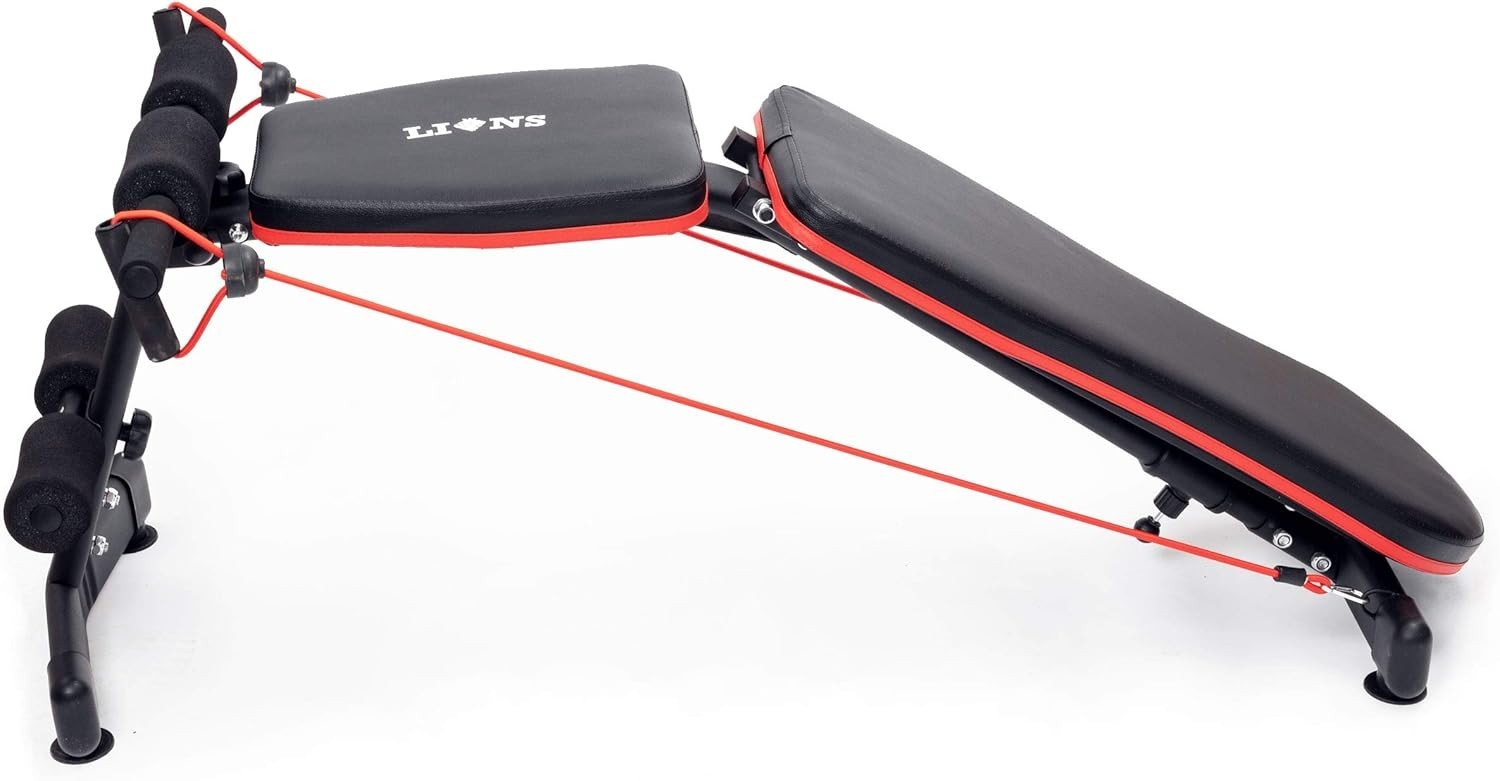 Foldable Adjustable Gym Bench 300kg Incline Decline Full Body Training
