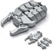 Silver Metal Beetle Fidget Clicker Alloy EDC Stress Relief ADHD