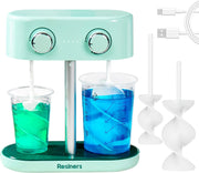 Dual Head Resin Mixer Electric Epoxy Silicone Paint Stirrer Hands Free