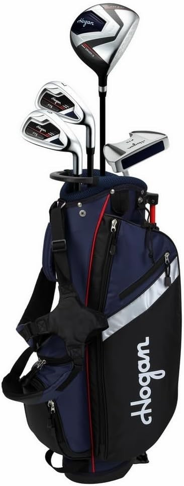 Junior Golf Club Set Age 6–8 Right Hand Driver Irons Putter Stand Bag