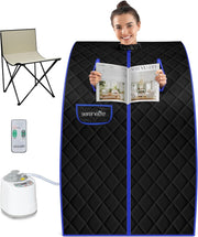 Portable One-Person Steam Sauna Tent – Home Steam Sauna, Detox & Relax
