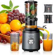 Cold Press Juicer 103mm Wide Chute Whole Fruit Slow Juicer 250W Quiet