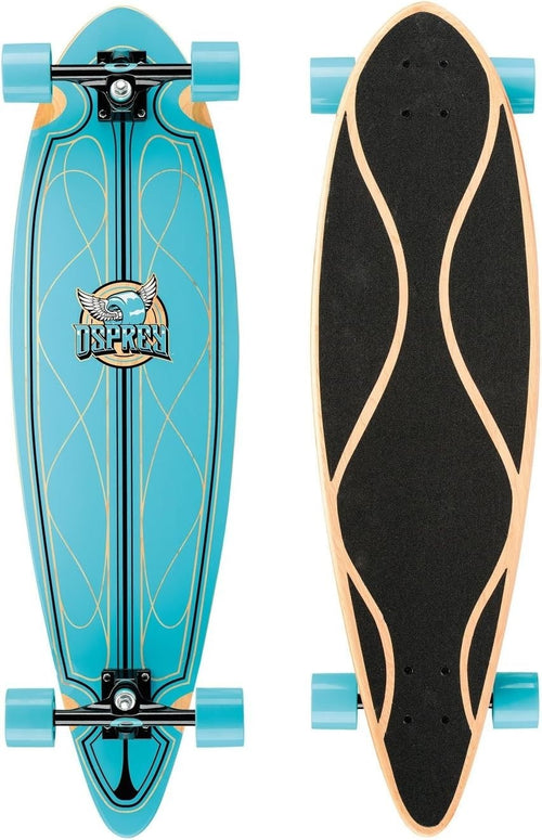 36in Pintail Longboard Cruiser Complete Maple Deck Beginner Skateboard