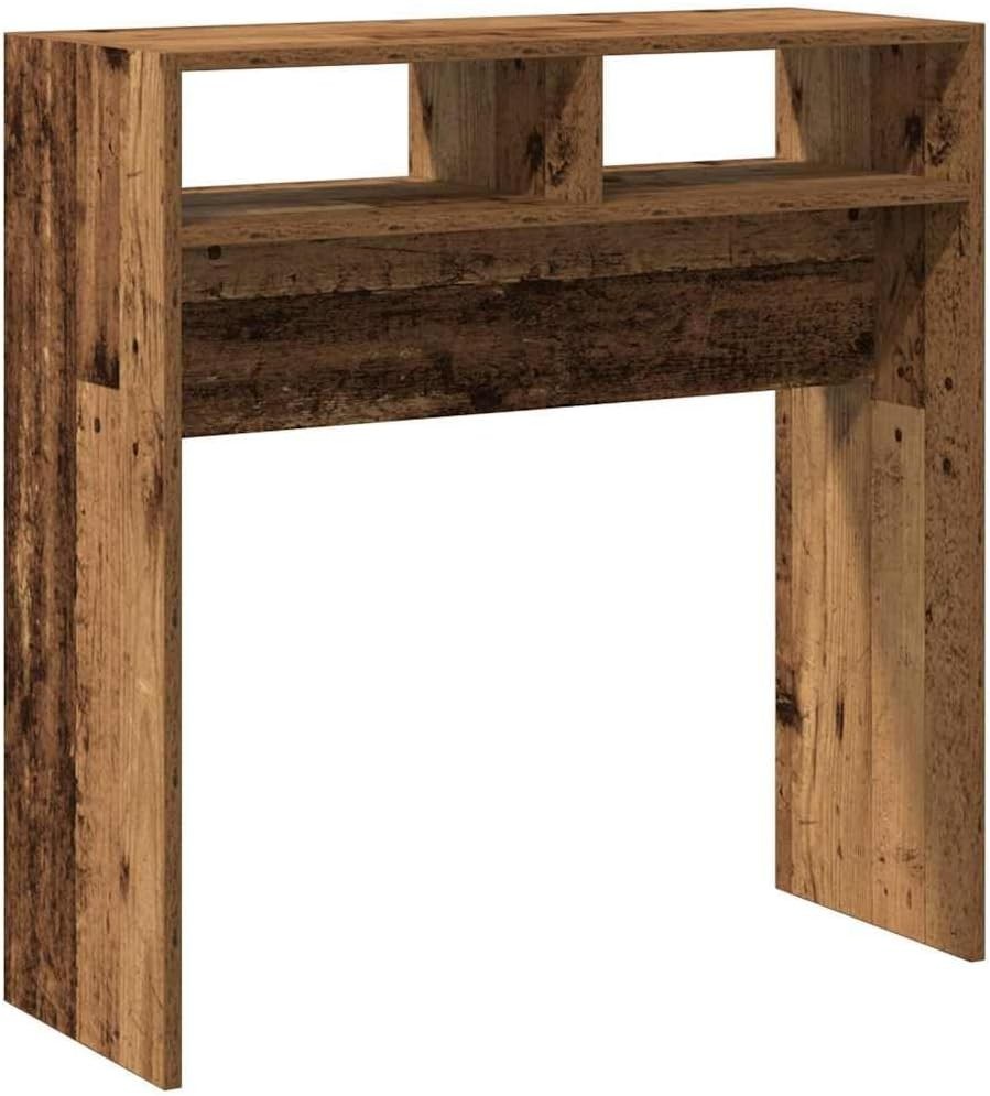 Modern Rectangular Engineered Wood Console Table, 78x30x80 cm, Space Saver