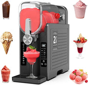 Slushie Machine No Ice Frozen Drink Maker 2.5L Auto Clean 6 Presets