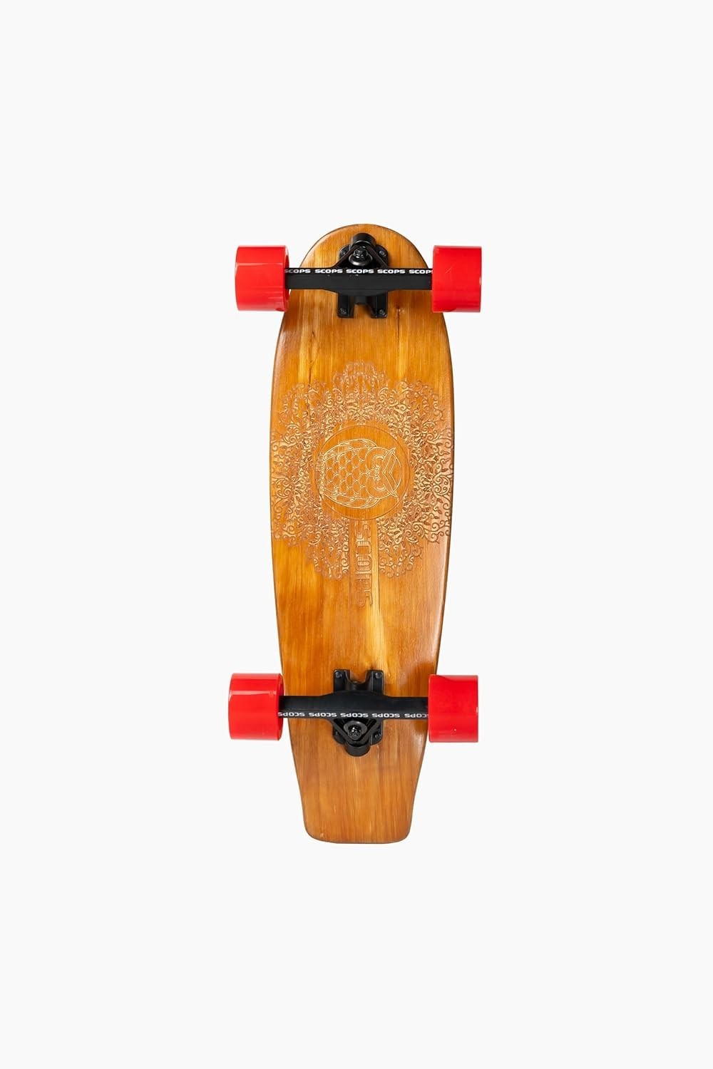 Complete Shortboard Skateboard 26" Oceanic ABEC-9 Deck