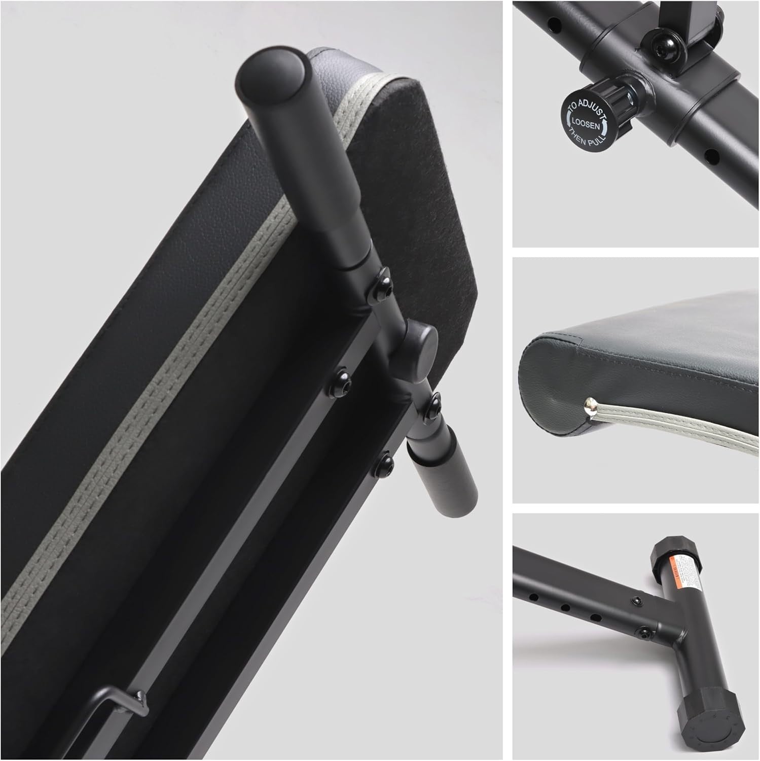 Heavy Duty Folding Training Bench 362kg Multi-Position Home Gym