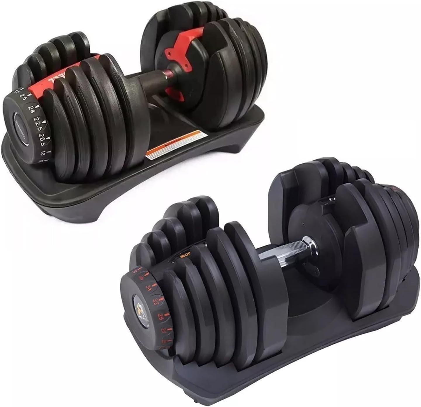 40KG Adjustable Dumbbell Quick Dial Smart Weight Space-Saving Home Gym