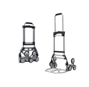 Heavy Duty Stair Climbing Cart 150LB Folding Hand Truck w/ Bag