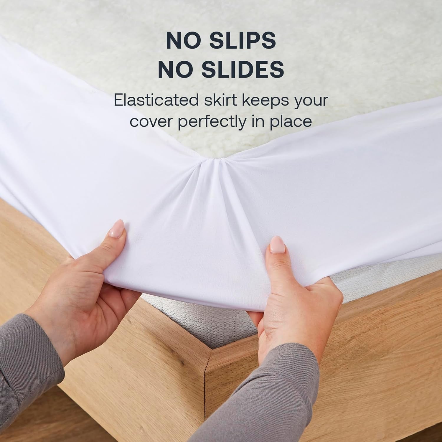 Electric Heated Under Blanket Double Bed Machine Washable Energy Saving