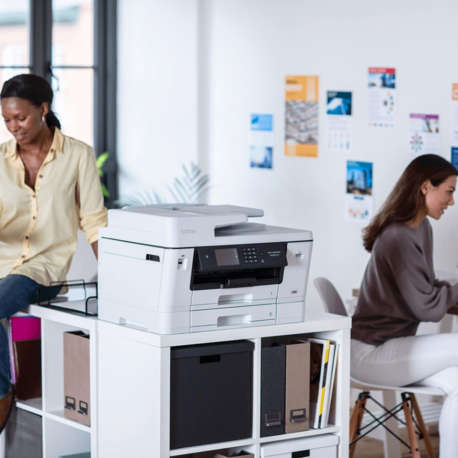 A3 Wireless Colour Inkjet Printer | 4-in-1 | Fast 28ppm | Black