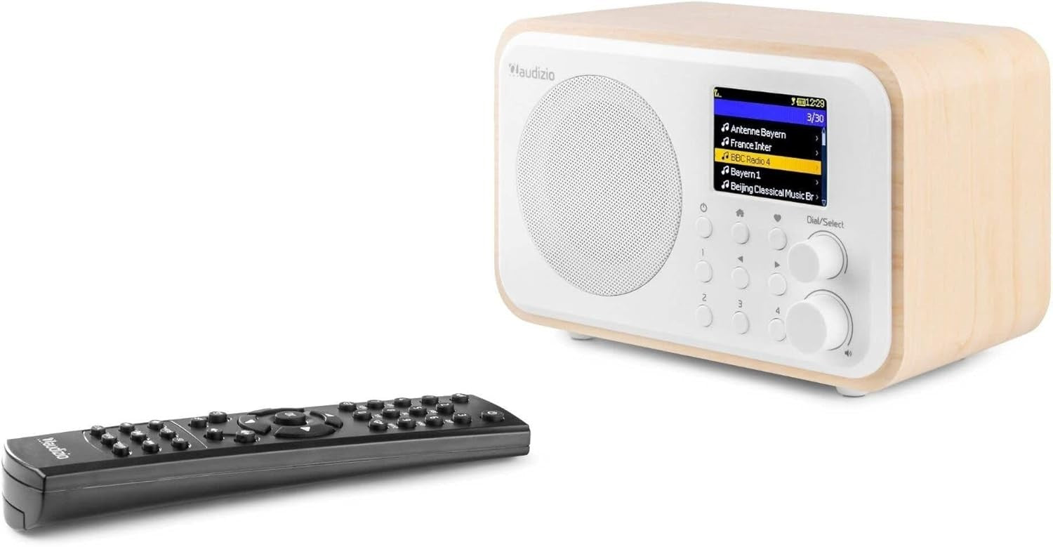 Portable DAB+/WiFi Internet Radio with Bluetooth, FM & Alarm Clock