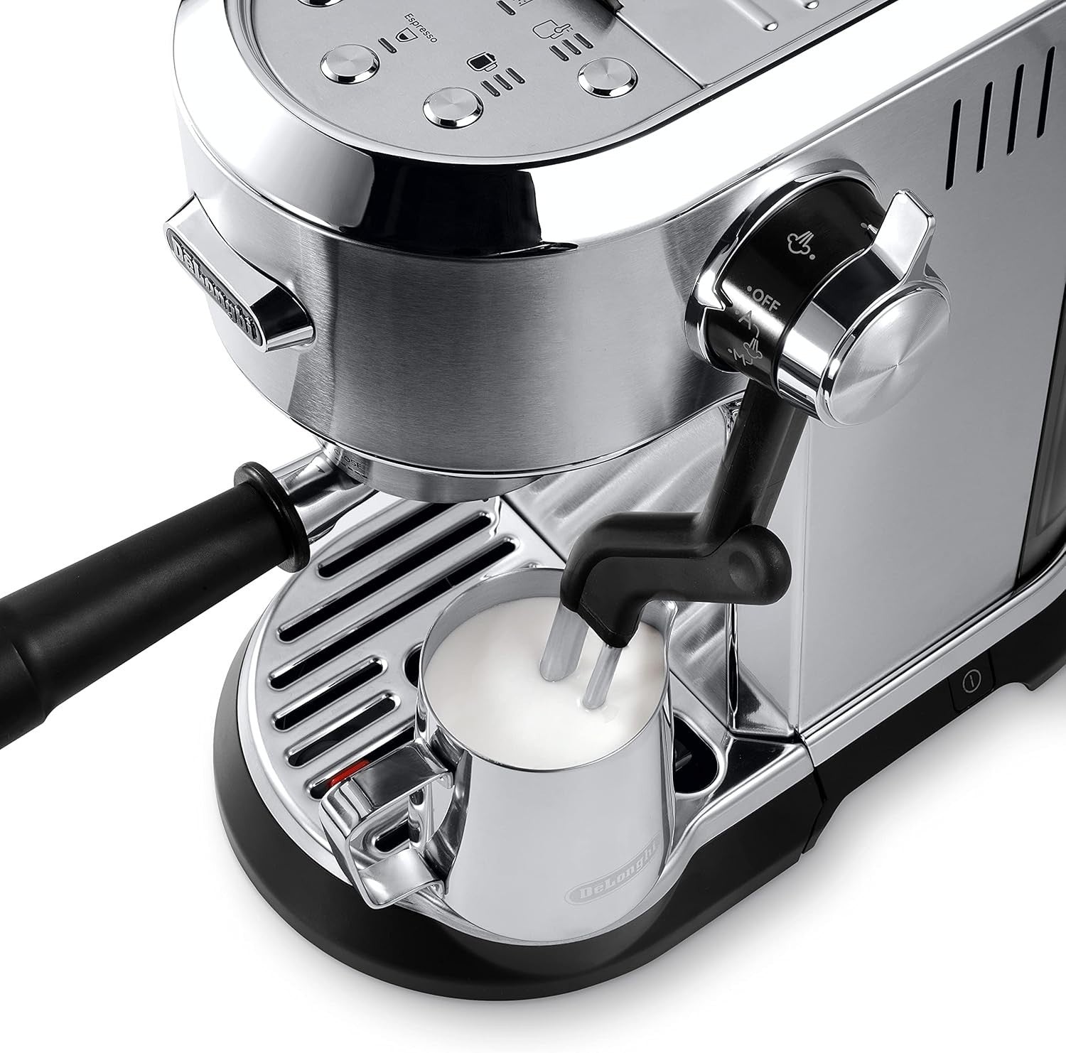 Compact Espresso Coffee Machine | 15-Bar Pump | Auto Steam Wand | Milk Frother