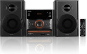 40W Hi-Fi Stereo System DVD CD Player Bluetooth Karaoke USB AUX Remote Control