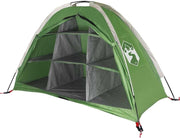 9 Shelf Camping Storage Tent Green Portable Organiser Unit