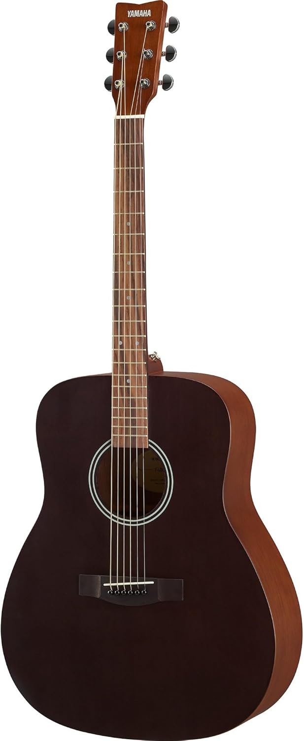 Dreadnought Acoustic Guitar 25in Scale Satin Black