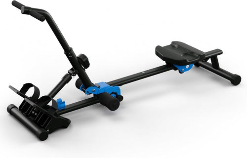 Foldable Magnetic Rowing Machine Quiet 8-Level Resistance LCD Home Rower