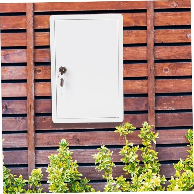 Secure Wall Mounted Package Drop Box – Lockable Outdoor Organizer, Plastic