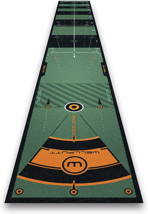 Golf Putting Mat High Speed 100ft Practice Training Green Alignment