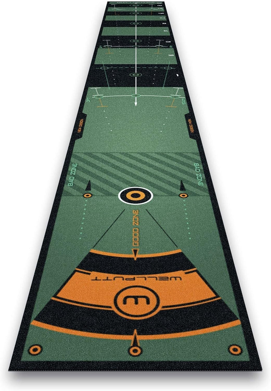 Golf Putting Mat High Speed 100ft Practice Training Green Alignment