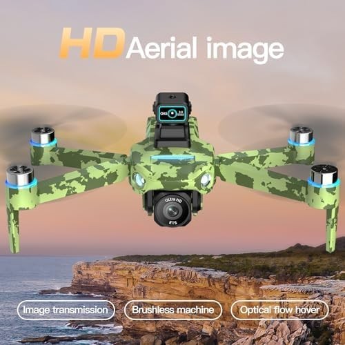 Xobuo GPS Drone 4K Dual Camera 5.9" Screen | 60min Flight Auto Return