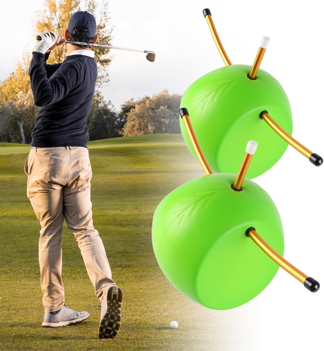 Golf Smart Ball Swing Trainer Posture Alignment Practice Aid