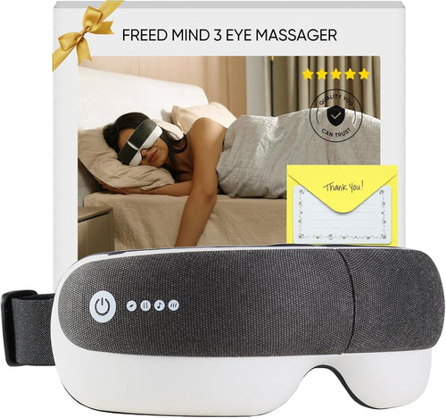Heated Eye Massager 3D Airbag Bluetooth White Noise Gift Set