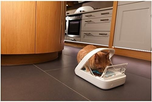 Microchip Pet Feeder RFID Automatic Food Bowl Access Control 350ml