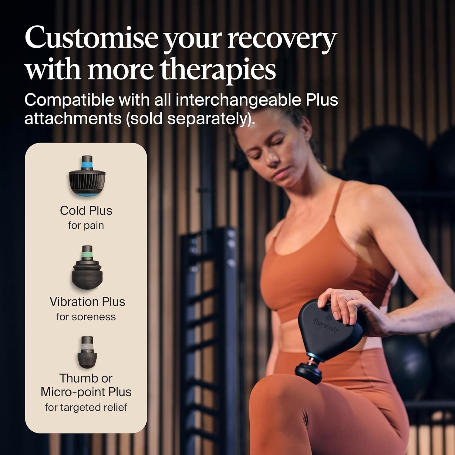 Heated Mini Massage Gun Deep Tissue Percussion Ultra Portable Muscle Relief