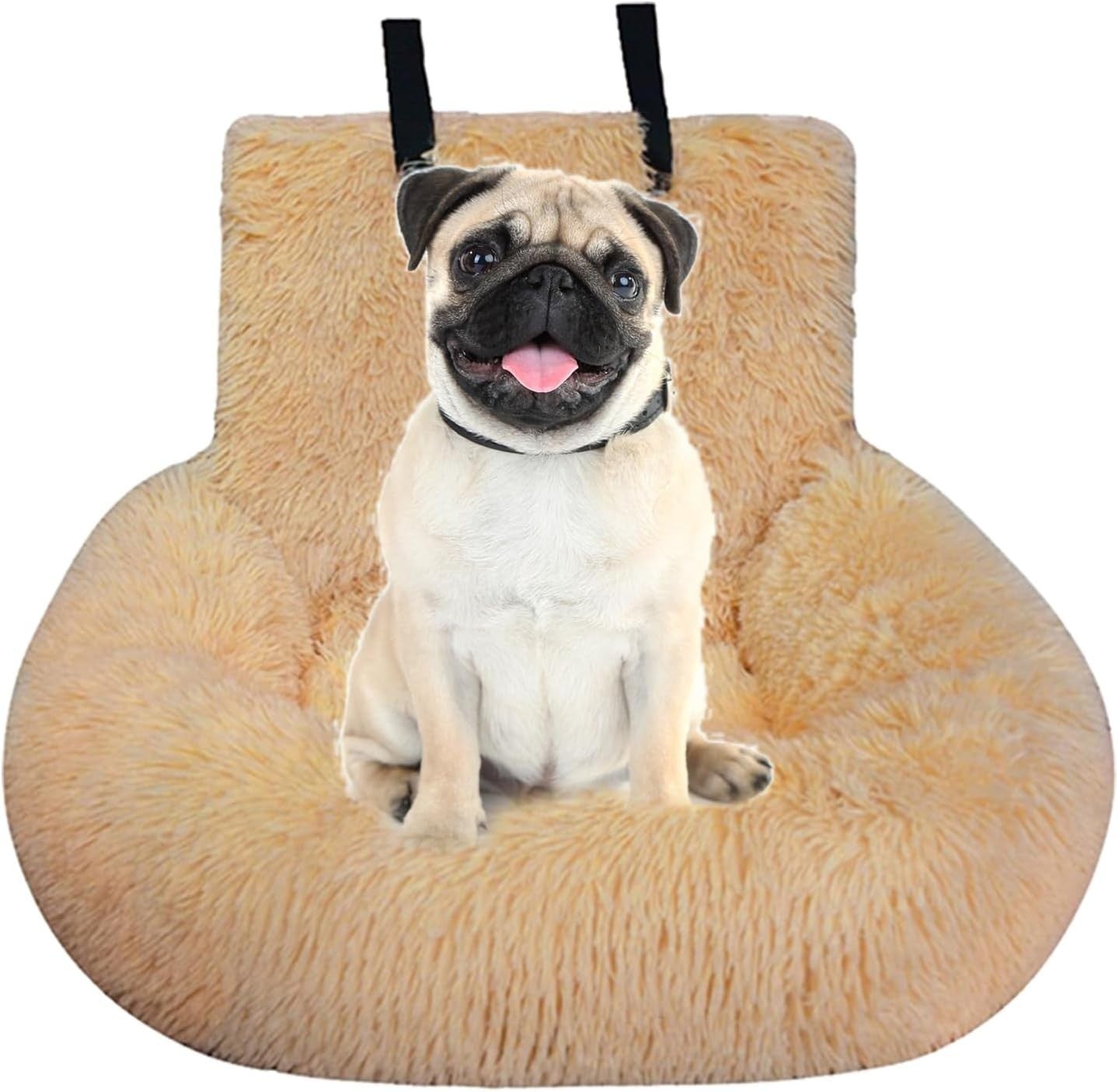 Large Console Dog Car Seat Pet Travel Bed Safety Carrier Washable
