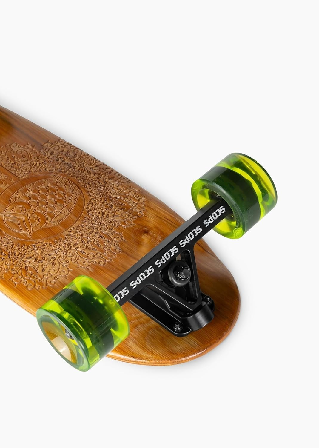 Complete Shortboard Skateboard 26" Cross Fingers ABEC-9 Deck