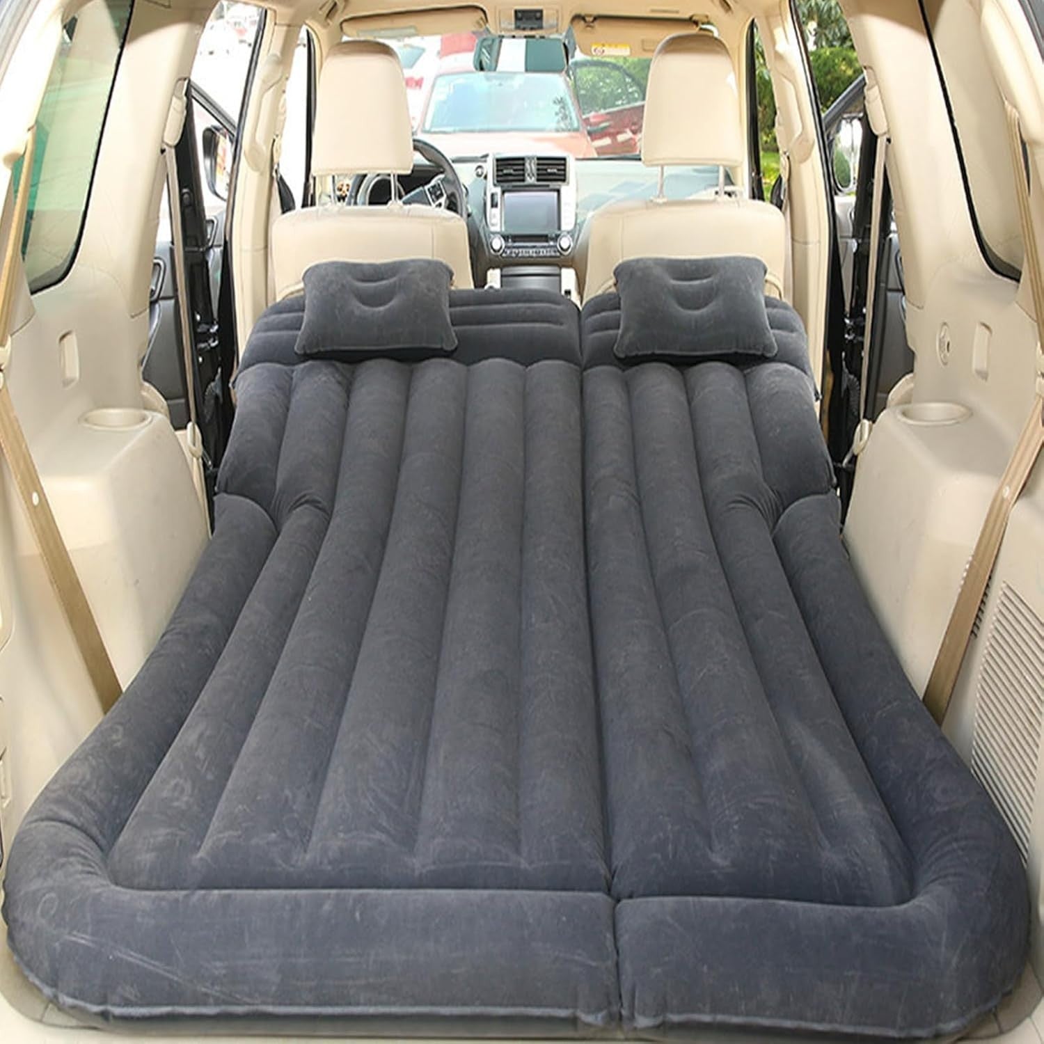 Large SUV Truck Inflatable Car Mattress 175×135×15CM with Pump