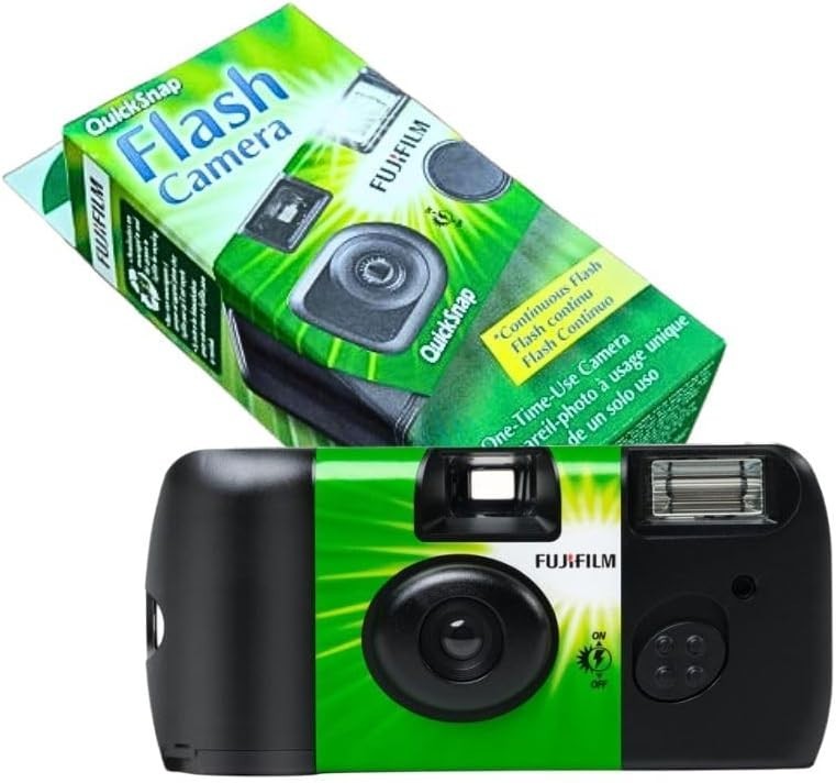 Disposable Camera 4 Pack 35mm Film Flash 27 Exposures Travel Party