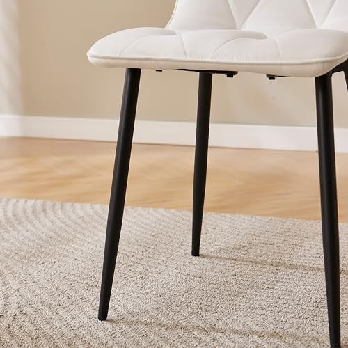 Round Glass Dining Table Set 2 Seater 90cm Velvet White Kitchen