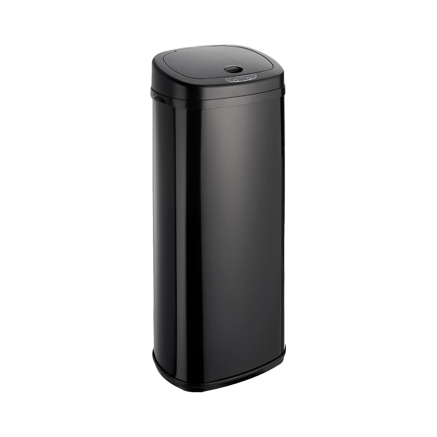 50L Touchless Sensor Kitchen Bin Stainless Steel Black
