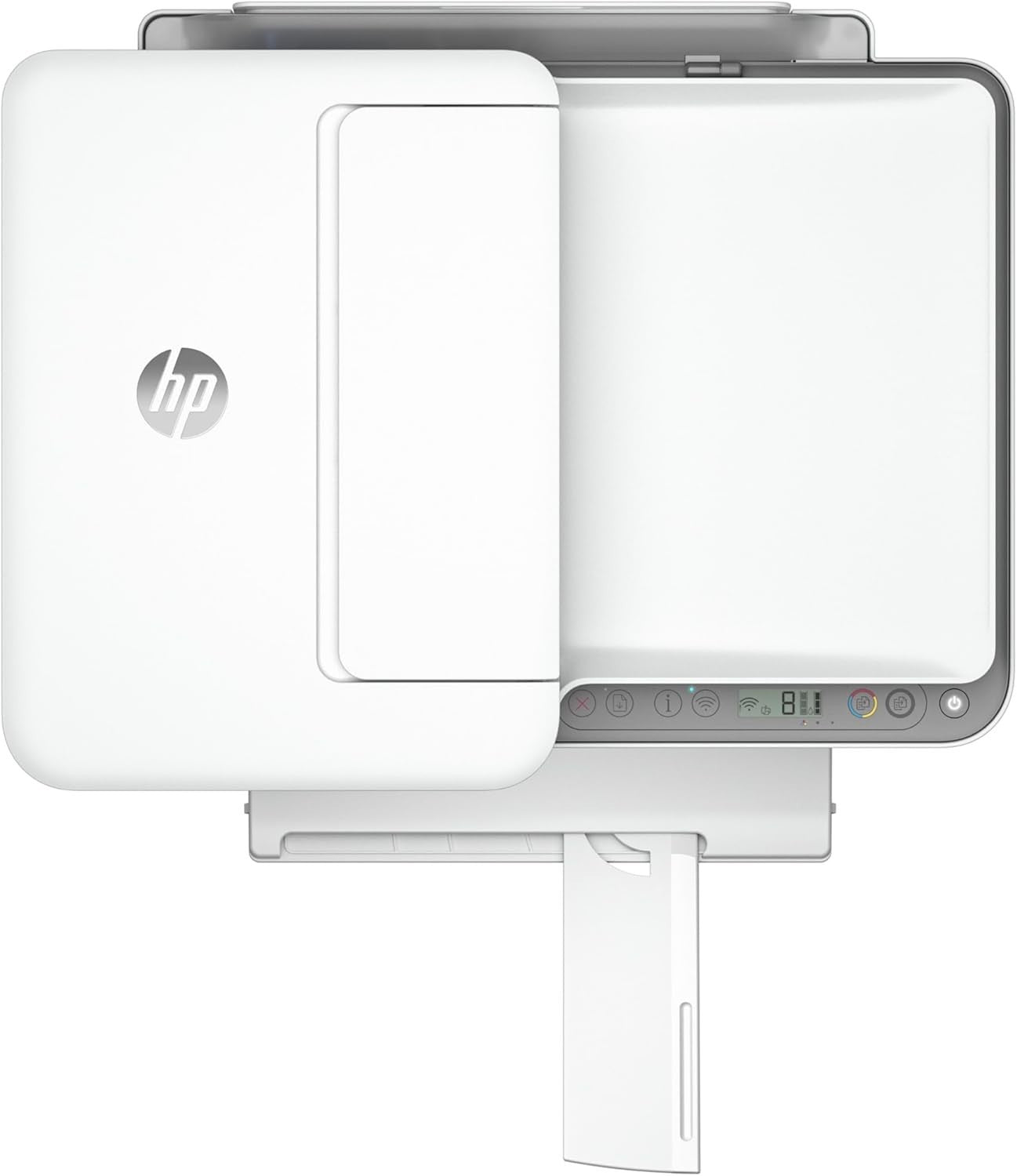 All-in-One Wireless Colour Printer Scanner Copier ADF Cement White A4
