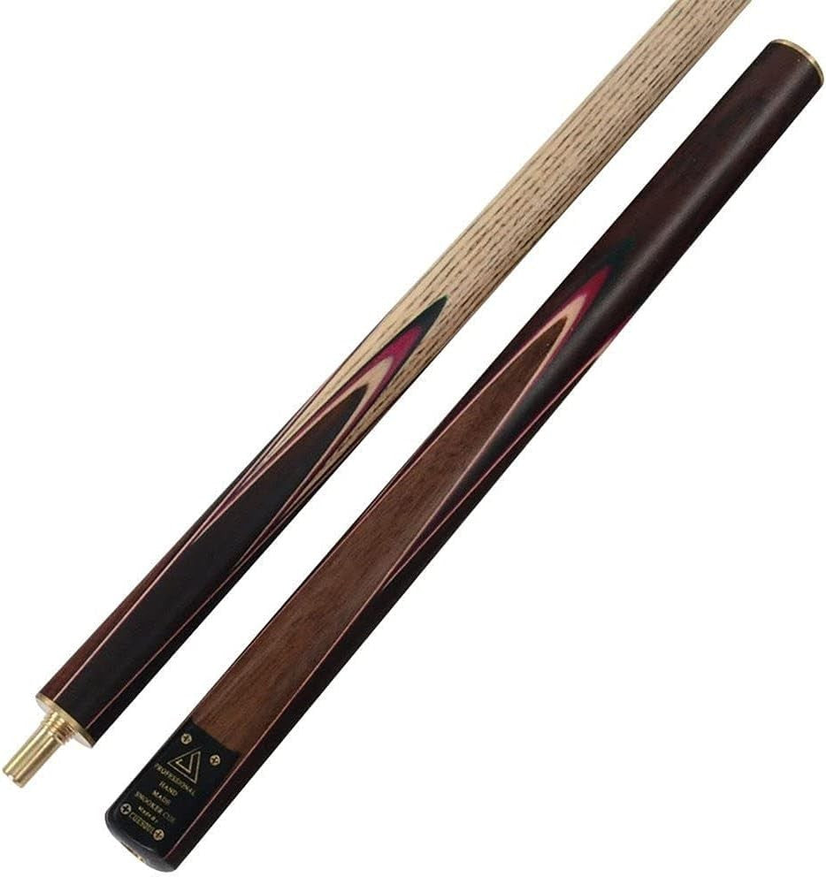 Handmade 57in Snooker Cue 18oz 9.5mm Tip Rosewood 3/4 Case