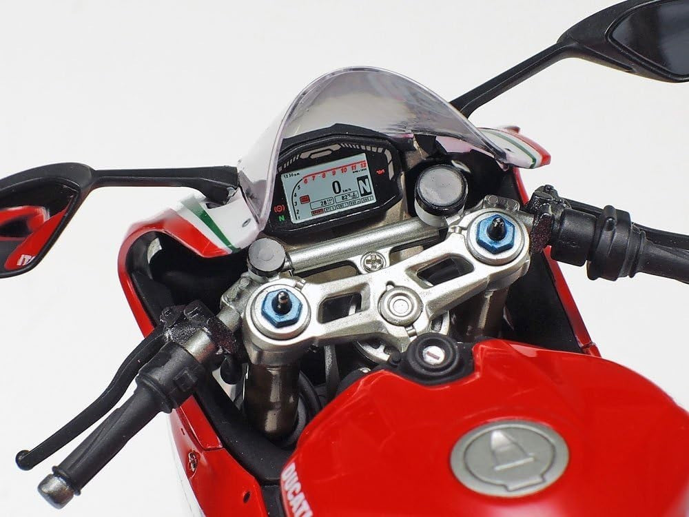 1:12 Scale Red Sports Bike Model Kit – Realistic Build, Display-Ready