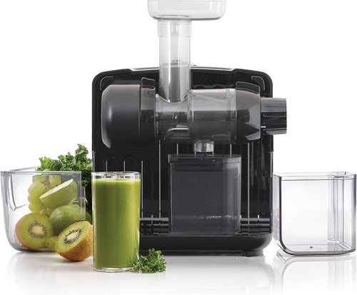 Cold Press Slow Juicer 8-in-1 Nutrition System Auto Reverse Compact