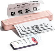 P831 Portable Bluetooth Thermal Transfer Printer – 300 DPI Mobile for Phone